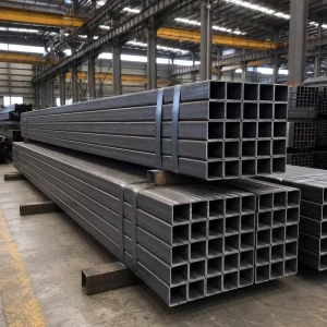 Hollow Section Square and Rectangular Steel Pipes Tubo 30mm 50mm Box Section Steel