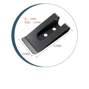 Holster Universal Metal Belt Clip Hardware Metal Holster Belt Clip Waist Belt Buckle Clip