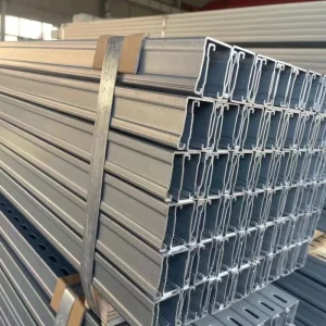 Hot-Dip Galvanized C Beam Steel Structure High Quality Channel Steel for Metal Building Materials Manufacturing