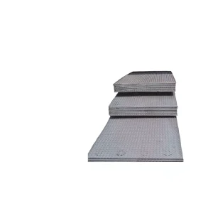 Hot Dip Galvanized Checkered Steel Plate Anti Slip Stair Tread for Industrial Flooring Safety Construction Supply