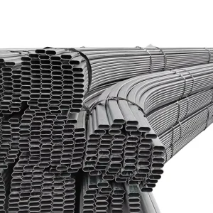 Hot Dip Galvanized ERW Carbon Steel Q235 Round Tube for Vegetable Fruit Planting Greenhouse Skeleton Structure Pipe