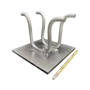 Hot Dip Galvanized Embedded Steel Plate with Rebar Hooks for Solar Mounting & Curtain Wall