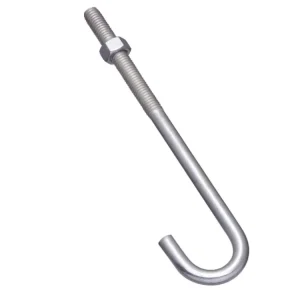 Hot Dip Galvanized HDG Carbon Steel Stainless Steel L Bolt and J Bolt