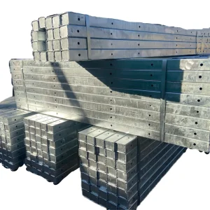 Hot Dip Galvanized Rectangular Steel Cross Arm Square Tube