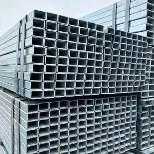 Hot Dip Galvanized Rectangular Tube 20×40 30×50 40×80 50×100 100×200 Hollow Section Steel Pipe for Solar Structure