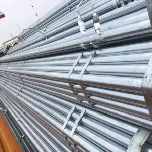 Hot Dip Galvanized Round Steel Pipe JIS/GS Certified Pre-Galvanized Construction Tube with Welding Cutting Bending Services