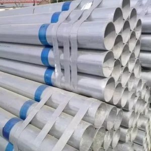 Hot Dip Galvanized Round Steel Pipes for Water Flow and Irrigation Framework with Long Service Life