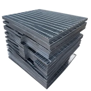 Hot Dip Galvanized Serrated Welded Carbon Steel Stair Treads for Outdoor and Villa Use