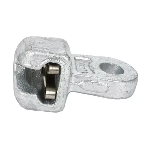 Hot Dip Galvanized Socket Clevis Ball Socket W Type Insulator Fitting for Transmission Line Pole Hardware