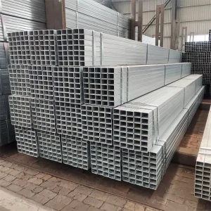 Hot Dip Galvanized Square and Rectangular Hollow Section Steel Tube 20×40 80×80 60x60mm for Curtain Wall Construction