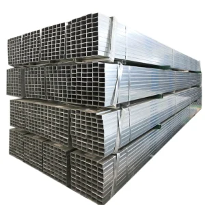 Hot-Dip Galvanized Square and Rectangular Hollow Section Steel Tube 20×40 80×80 60x60mm for Curtain Wall Construction