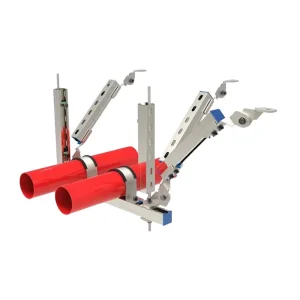 Hot Dip Galvanized Standard Metal Steel Seismic Bracing Strut Channel Bracket for Fire Fighting Pipe Sprinkler System
