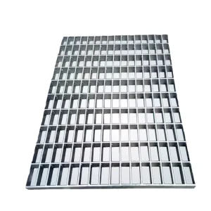 Hot Dip Galvanized Steel Grating Serrated Stair Tread Stainless Steel Grating Plate Cover Galvanized Steel Grating Factory