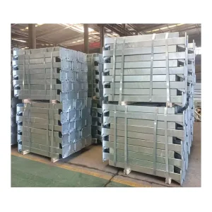 Hot-Dip Galvanized Steel H/I Beam Welded Base Plate for Steel Posts