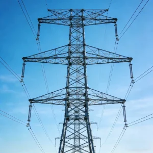Hot Dip Galvanized Steel Lattice Transmission Power Tower