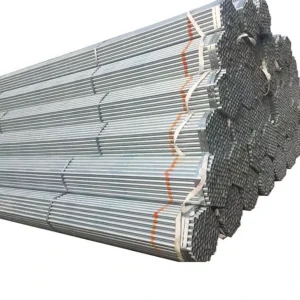 Hot Dip Galvanized Steel Pipe GI Iron Metal Pipe for Construction Tube