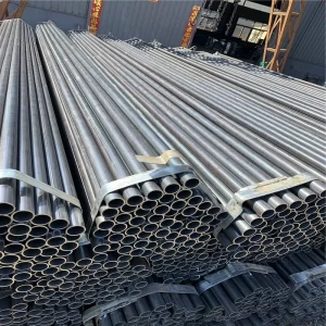 Hot Dip Galvanized Steel Pipe GI Round Tube EN39 Standard for Construction Scaffolding