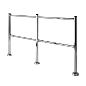 Hot Dip Galvanized Steel Railing Metal Fence Panel Handrail with 3-20mm Thickness for Balcony Stair Bridge Garden Road Security
