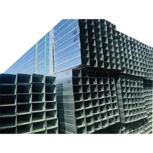 Hot Dip Galvanized Steel Rectangular Square Tube Pipe 30x30mm 40x40mm 50x50mm Seamless Welded Thickness 0.6 mm 5.0 mm