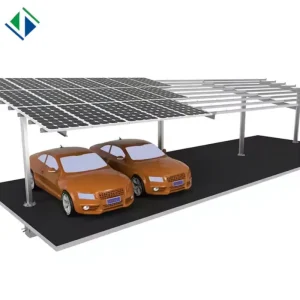 Hot Dip Galvanized Steel Solar Carport Photovoltaic Racking 0.8mm 3.0mm Thickness for Sustainable Energy