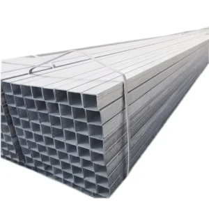 Hot Dip Galvanized Steel Welded Rectangular Square Hollow Section Curtain Wall Pipe Tube 40x60mm 2×2 4×6