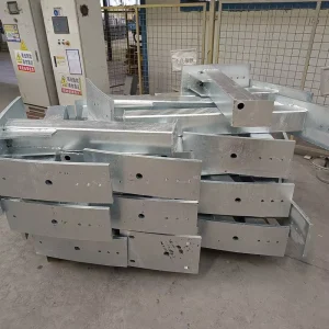 Hot Dip Galvanized T shaped Steel Brace Support T profile Steel Strut for Rail Transit Walkways ISO9001 Certified