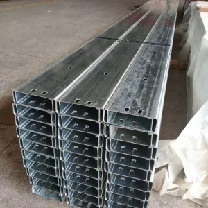 Hot Dipped Galvanized 41X41Mm Steel U Channel Strut Channel C Channel Purlins