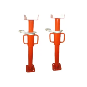 Hot Dipped Galvanized Adjustable Steel Shore Prop Scaffolding Support Pillar High Strength