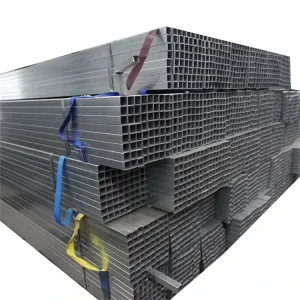 Hot Dipped Galvanized Carbon Iron Steel Rectangular Square Steel Tube Galvanized Steel 6 Inch Pipe