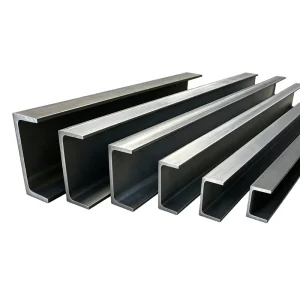 Hot Dipped Galvanized Carbon Steel C Channel Profile Solar Bracket C Purlin With Holes Custom Length