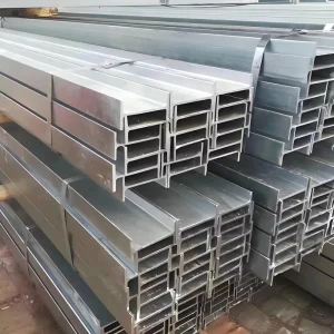 Hot Dipped Galvanized Carbon Steel Channel H Profile Warehouse Frame Construction