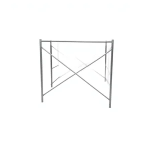 Hot Dipped Galvanized Cross Brace for Frame Scaffolding, X Shape Diagonal Bracing for Door Type Scaffold