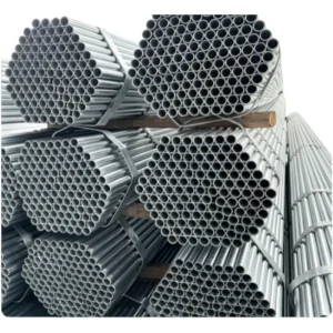 Hot Dipped Galvanized ERW Round Steel Tube 141.3mm OD 4.0mm Wall for Flag Pole Lighting Mast and Street Furniture