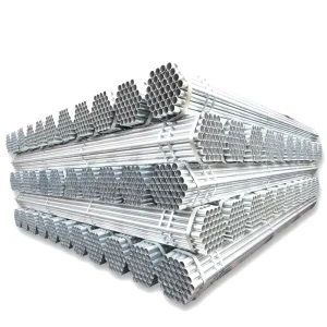 Hot Dipped Galvanized Q345 Steel 48.3mm Welded Pipe Round Scaffold Tube Ladder Scaffolding Part ISO Certified 1 Year Warranty