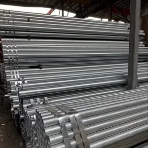 Hot Dipped Galvanized Round Pipes with Cutting Service for Greenhouse and Building Construction