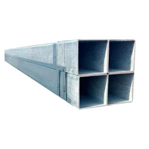 Hot Dipped Galvanized Square & Rectangular Tube Q235B 300g/m² Anti Rust 20x20mm for Construction Frame