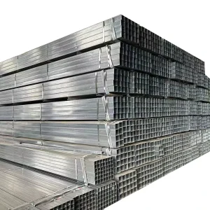 Hot Dipped Galvanized Square Steel Tubes 40 Square and Rectangular Steel Pipe
