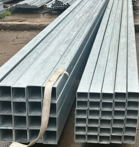 Hot Dipped Galvanized Square Tube Rectangular Hollow Galvanized Steel