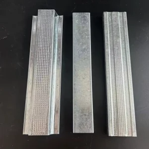 Hot Dipped Galvanized Steel Omega Shaped C Channel Keel Interior Wall Profile Frame Ceiling Grid Components for Hotel Villa