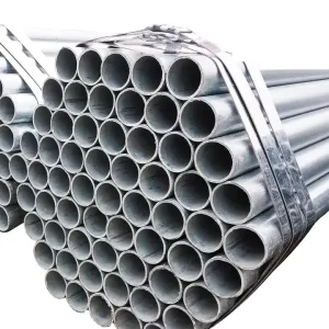 Hot Dipped Galvanized Steel Pipe GI Round Steel Tube for Construction Building Structure