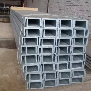 Hot Dipped Galvanized Steel Pipe, U Channel Steel for Building and Steel Structure