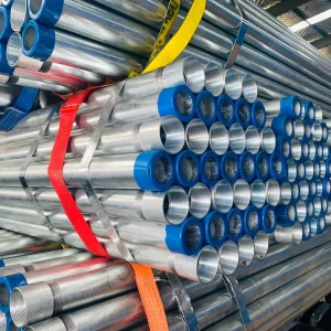 Hot Dipped Galvanized Steel Round Pipe Carbon Steel Tube for Oil and Gas