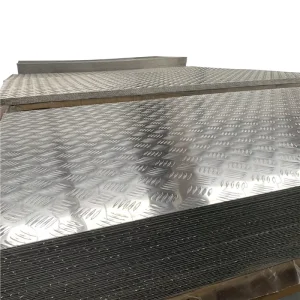 Hot Dipped Galvanized Tear Drop Tread Plate Steel Sheet Z30-Z40 Coating Mid Hard 0.2-3mm for Stair and Truck Deck