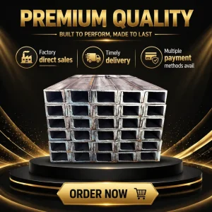Hot Dipped Galvanized U C Purlins Profile Perforated Steel Channel C Purlins Steel