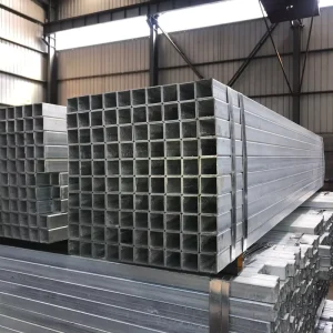 Hot Dipped Galvanized Welded Rectangular Square Steel Pipe 40×40 75×75