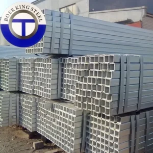 Hot Dipped Gi Galvanized Carbon Round Square Rectangular Seamless Steel Tube Pipe