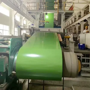Hot Dipped Prepainted Galvalume Steel Coil PPGL Color Finished Sheet PVDF PE Coating Aluzinc Roll Roofing Wall Cladding