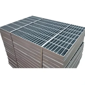 Hot Galvanized Steel Grating Grid Customizable Drainage Ditch & Collection Well Cover Plate for Photovoltaic Walkway