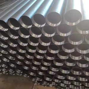 Hot Roll Round Steel Tube Threaded Column 89mm Dia 5 Year Warranty for Modern Outdoor Spiral Stair Railings