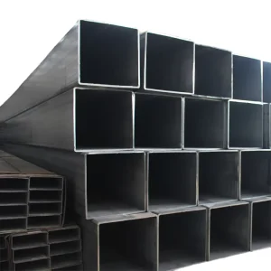 Hot Rolled 150×50 150×100 200×100 Rectangular Carbon Steel Weld Custom Cutting Hollow Section Galvanized Square Tube